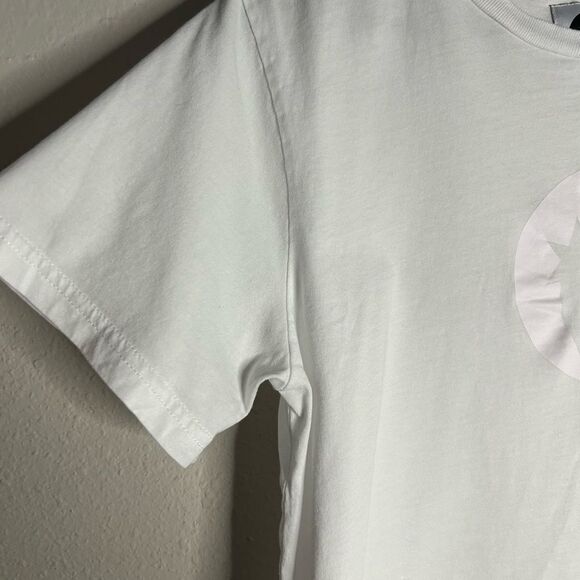 Zyia Active White Moon Graphic Short Sleeve Crop Tee - Picture 7 of 9